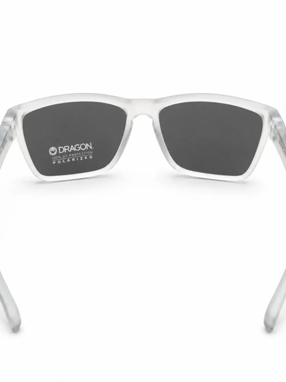Dragon Alliance DRS1002 060 Clear Blue Lenses Polarized Sunglasses New Mirror